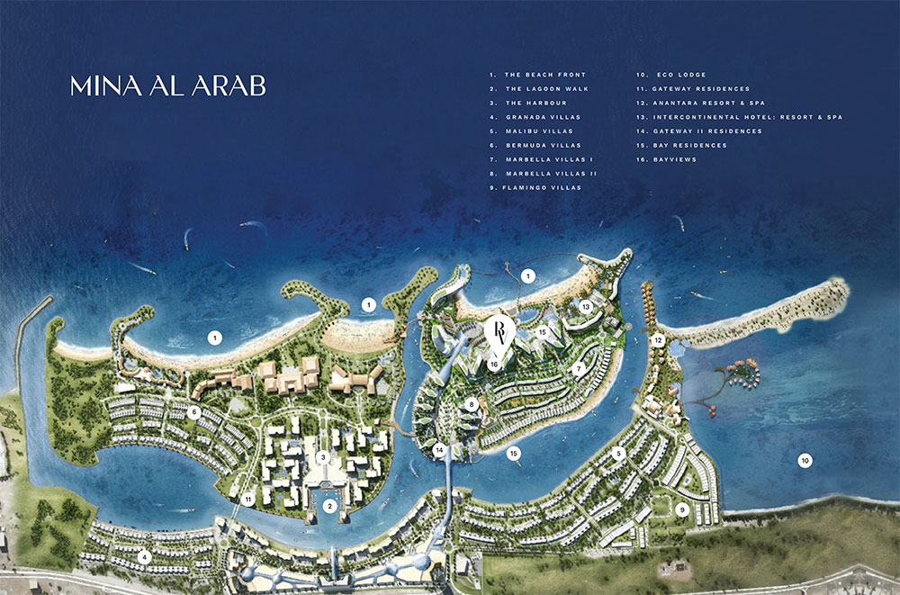 Mina Al Arab Masterplan